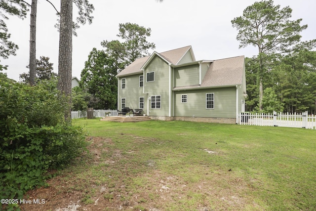637 White Oak Xing, Swansboro, NC 28584 - rear view of property