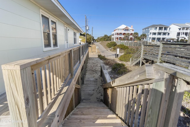 901 Ocean Dr, Emerald Isle, NC 28594 - view of staircase
