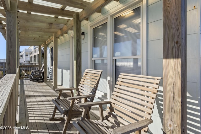 901 Ocean Dr, Emerald Isle, NC 28594 - view of porch