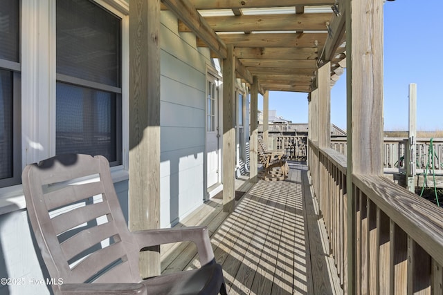 901 Ocean Dr, Emerald Isle, NC 28594 - view of balcony