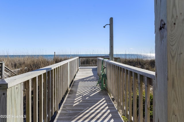 901 Ocean Dr, Emerald Isle, NC 28594 - view of property's community with view of water and beach