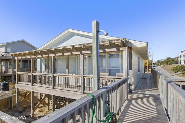901 Ocean Dr, Emerald Isle, NC 28594 - view of back of property