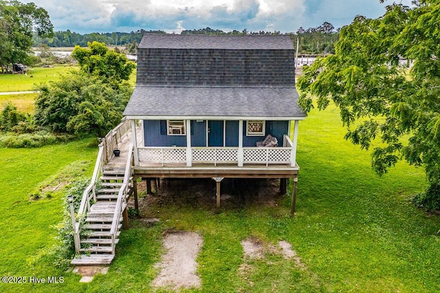 503 Vandemere Rd, Bayboro, NC 28515 - rear view of property with a shingled roof