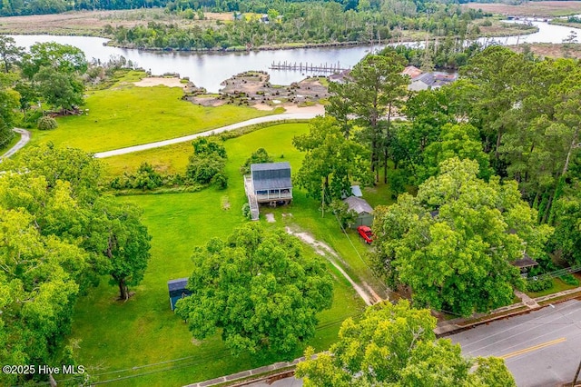 503 Vandemere Rd, Bayboro, NC 28515 - aerial view of a large body of water