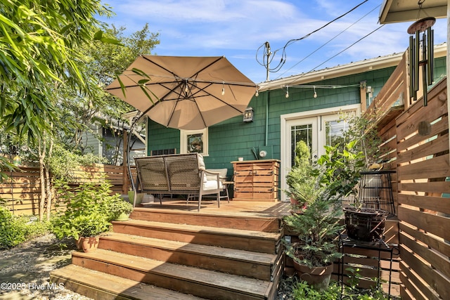2008 Market St, Wilmington, NC 28403 - view of deck