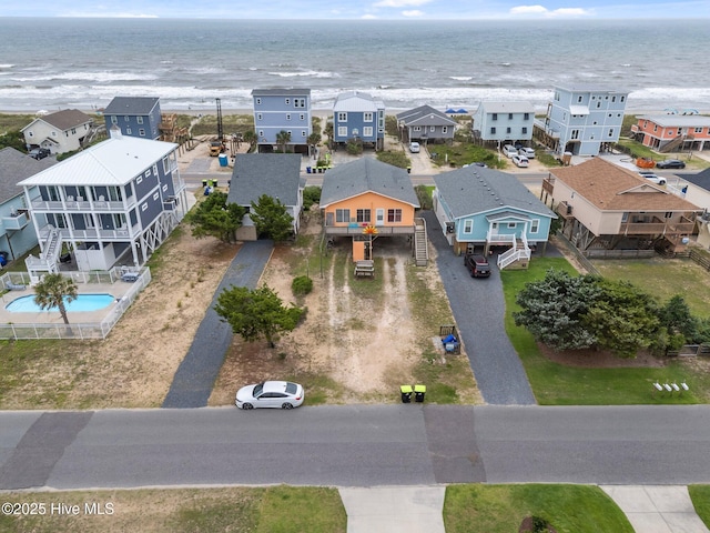 210 W Beach Dr, Oak Island, NC 28465 - drone / aerial view of a nearby body of water