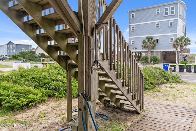 210 W Beach Dr, Oak Island, NC 28465 - view of property's community with stairs