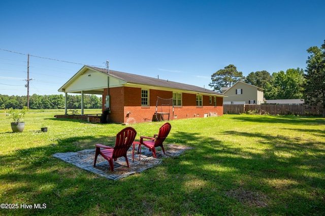 4173 Middle Rd, Trenton, NC 28585 - view of yard