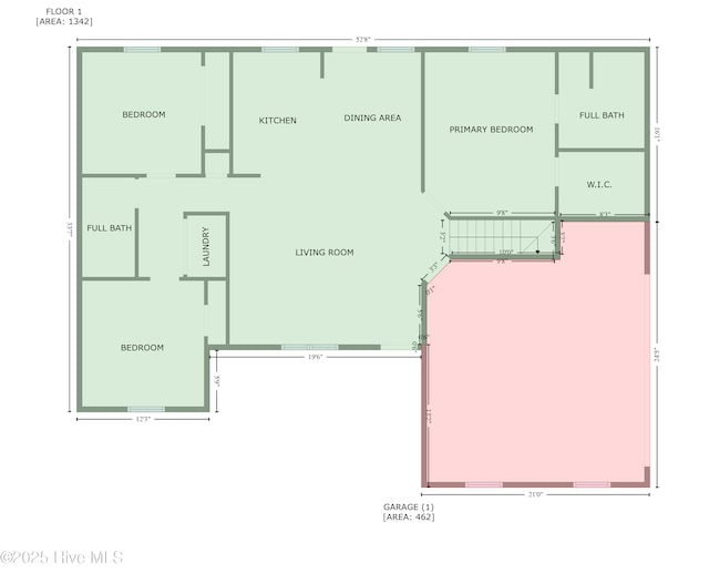 5709 Burgaw Hwy, Maple Hill, NC 28454 - view of floor plan / room layout