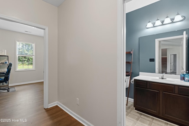 5709 Burgaw Hwy, Maple Hill, NC 28454 - office space featuring a sink and light wood-style floors