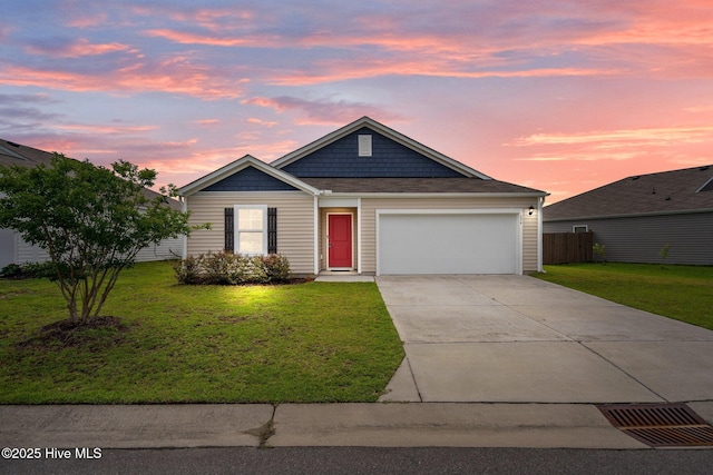 694 Chester Way NE, Leland, NC 28451 - view of front facade with driveway and an attached garage