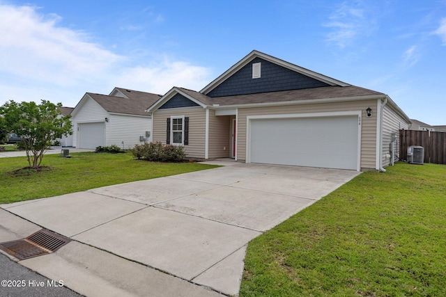 694 Chester Way NE, Leland, NC 28451 - view of front facade featuring a garage and concrete driveway