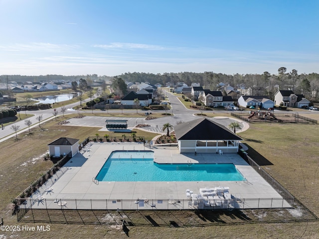 694 Chester Way NE, Leland, NC 28451 - aerial view of residential area with a pool area