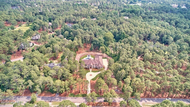 2270 Midland Rd, Pinehurst, NC 28374 - aerial overview of property's location featuring a heavily wooded area
