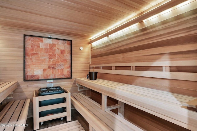 2270 Midland Rd, Pinehurst, NC 28374 - relaxing sauna featuring wooden walls