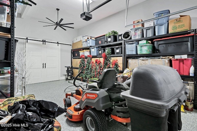 2270 Midland Rd, Pinehurst, NC 28374 - garage featuring a garage door opener