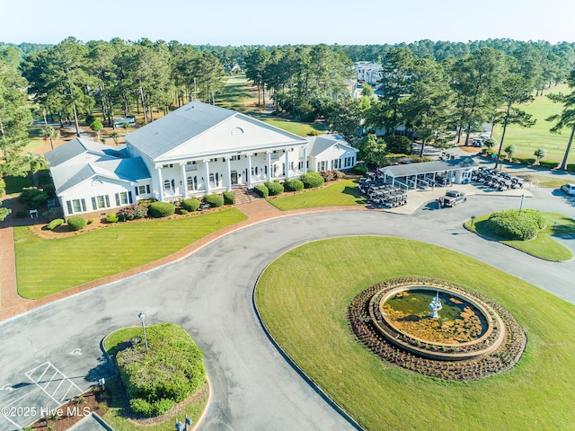 1209 Moultrie Dr NW, Calabash, NC 28467 - aerial view of a tree filled landscape