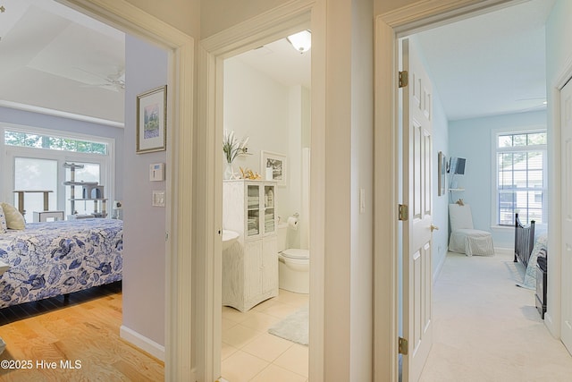 1209 Moultrie Dr NW, Calabash, NC 28467 - corridor with baseboards