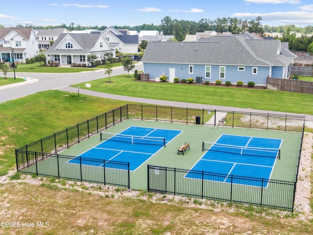 8116 Barstow Ln, Wilmington, NC 28411 - view of tennis court with a residential view