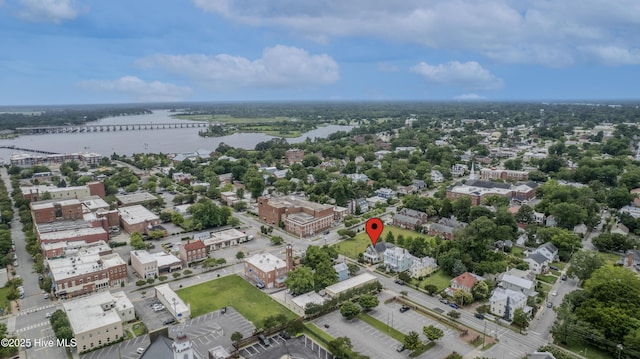 405 Hancock St, New Bern, NC 28560 - drone / aerial view of a nearby body of water