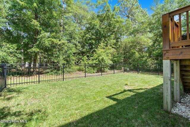 322 NE 42nd St, Oak Island, NC 28465 - view of fenced backyard