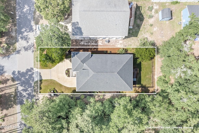 322 NE 42nd St, Oak Island, NC 28465 - aerial view of property's location featuring property boundaries highlighted