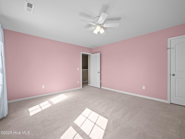 301 Stella Bridgeway Dr, Stella, NC 28582 - unfurnished bedroom featuring carpet floors and ceiling fan