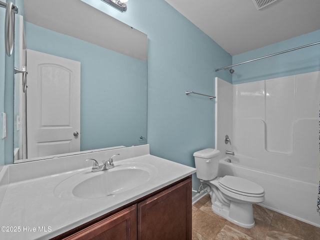 301 Stella Bridgeway Dr, Stella, NC 28582 - bathroom featuring vanity and bathtub / shower combination