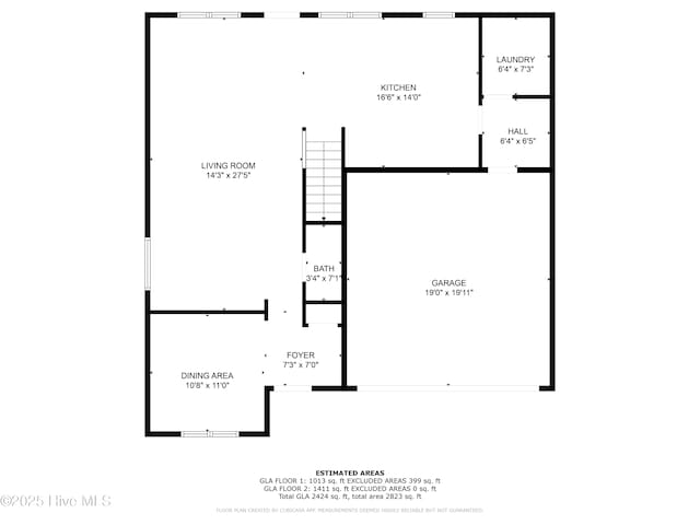 301 Stella Bridgeway Dr, Stella, NC 28582 - view of home floor plan
