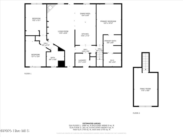 1009 Stonesthrow Ct, Leland, NC 28451 - view of property floor plan