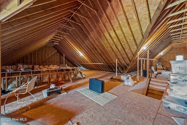 1910 Big Mill Rd, Williamston, NC 27892 - view of unfinished attic