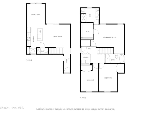 353 N Stephens St, Southern Pines, NC 28387 - view of property floor plan
