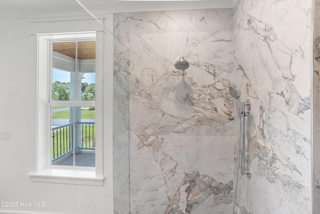 3404 Eagle Crest Dr SW, Supply, NC 28462 - full bathroom featuring a marble finish shower