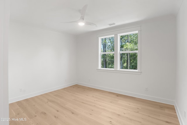 3404 Eagle Crest Dr SW, Supply, NC 28462 - spare room with light wood finished floors, crown molding, and ceiling fan