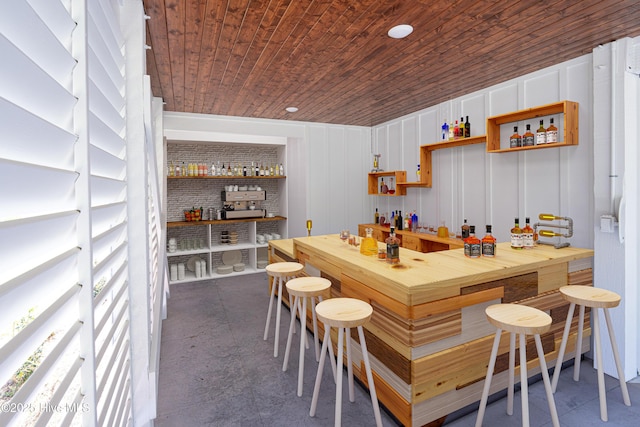 3404 Eagle Crest Dr SW, Supply, NC 28462 - indoor bar featuring wood ceiling