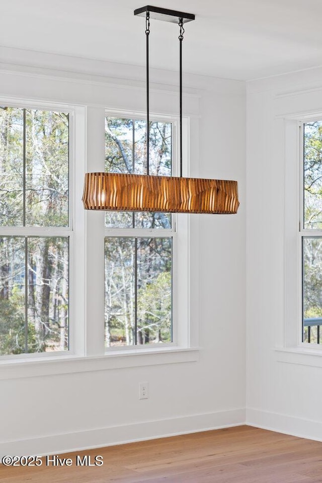 3404 Eagle Crest Dr SW, Supply, NC 28462 - detailed view of wood finished floors and baseboards