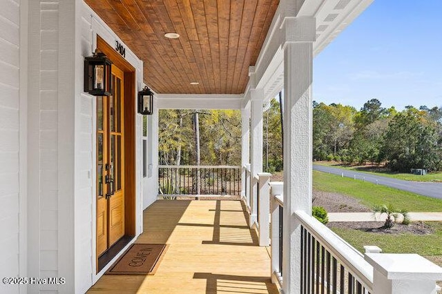 3404 Eagle Crest Dr SW, Supply, NC 28462 - view of porch