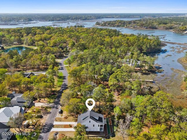 3404 Eagle Crest Dr SW, Supply, NC 28462 - drone / aerial view of a large body of water