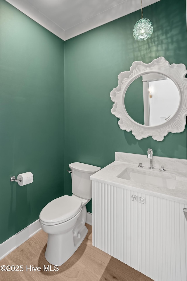 3404 Eagle Crest Dr SW, Supply, NC 28462 - bathroom with wood finished floors and vanity