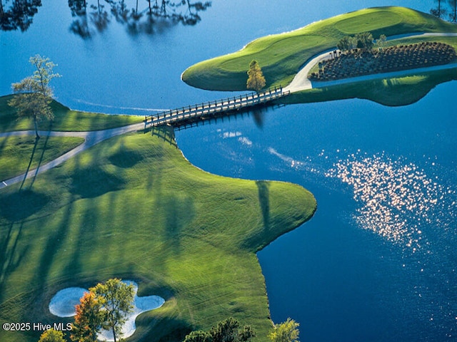 6857 Beckman Cir SW Unit 55, Ocean Isle Beach, NC 28469 - view of pool with golf course view