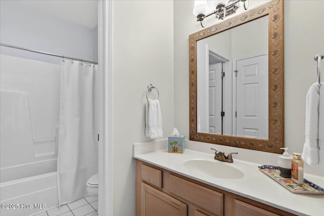 145 Royal Poste Rd # 3110, Sunset Beach, NC 28468 - full bath featuring vanity, tile patterned flooring, and shower / tub combo