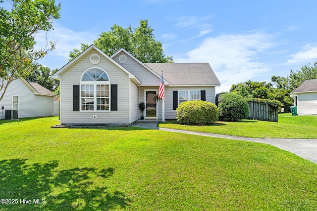 2418 Bradfield Ct, Wilmington, NC 28411 - view of front of property featuring a front yard