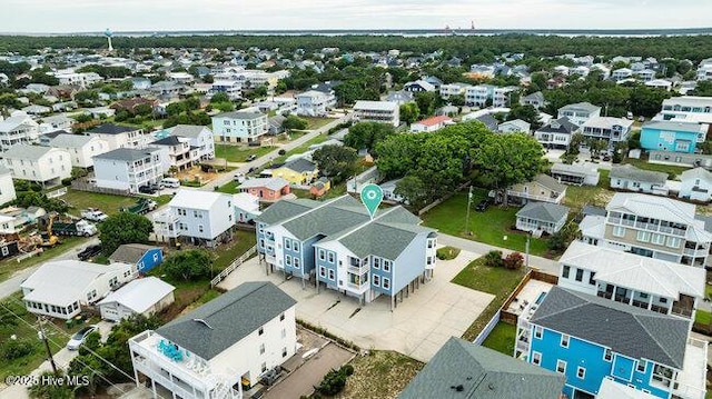 1701 Bowfin Ln Unit B, Carolina Beach, NC 28428 - aerial perspective of suburban area