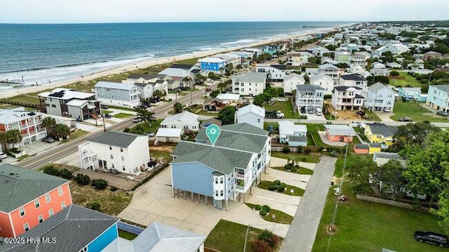 1701 Bowfin Ln Unit B, Carolina Beach, NC 28428 - aerial perspective of suburban area with expansive coastline