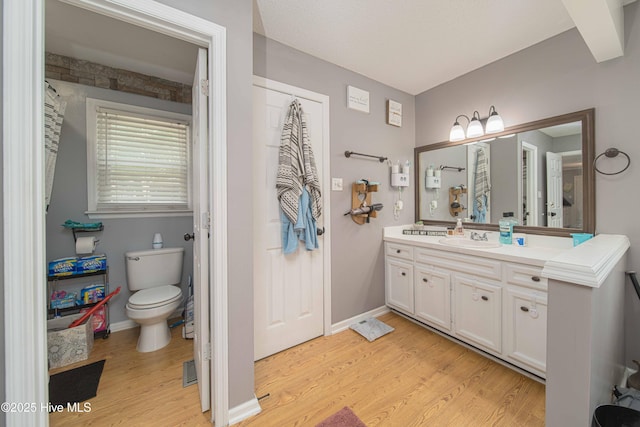 113 Lakehurst Dr, Dudley, NC 28333 - bathroom featuring vanity and wood finished floors