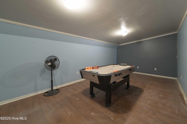 113 Lakehurst Dr, Dudley, NC 28333 - playroom featuring ornamental molding and wood finished floors