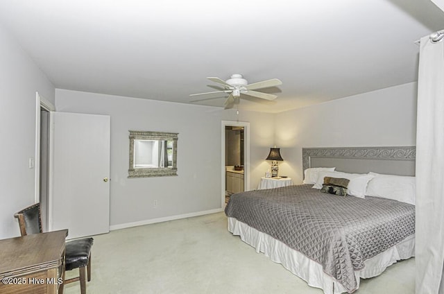129 Steeplechase Rd, Rocky Mount, NC 27804 - carpeted bedroom with baseboards and a ceiling fan