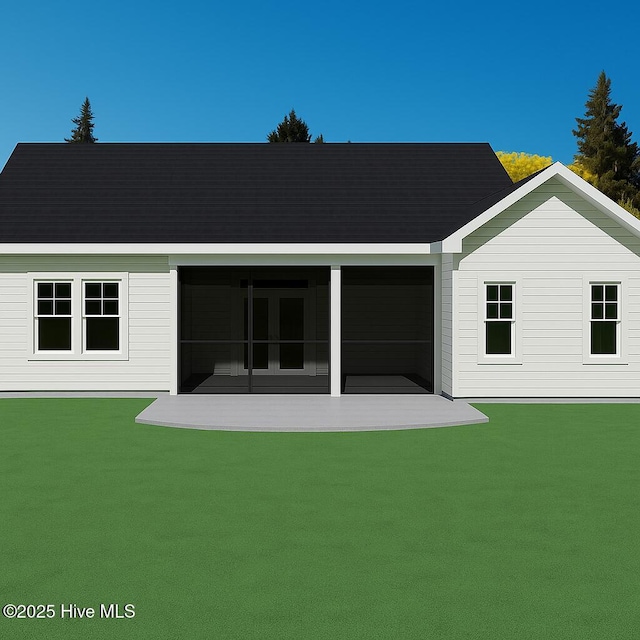 414 Laurel Ct NW, Calabash, NC 28467 - back of property with a patio area
