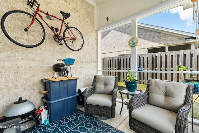 1067 Tideline Dr, Leland, NC 28451 - view of sunroom