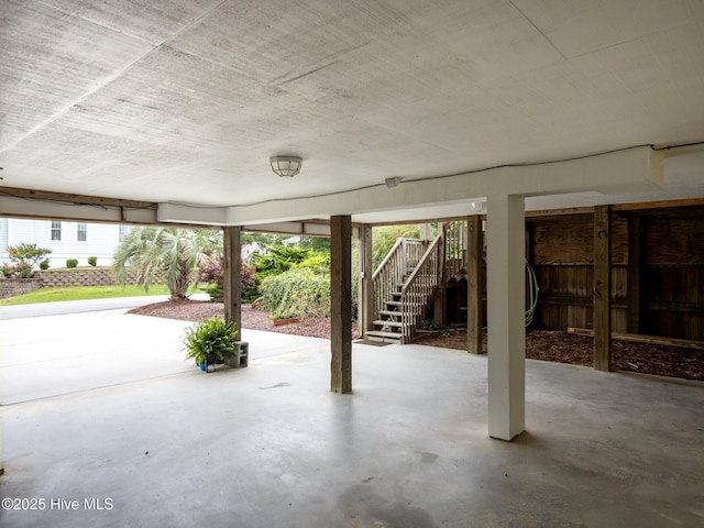 403 Emerald Landing Dr, Emerald Isle, NC 28594 - view of garage